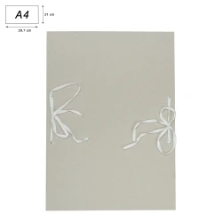 Fascykuły archiwizacyjne A4 ze sznurkiem 630 g/m2 - tył produktu