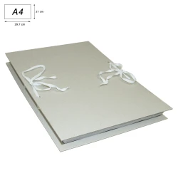 Fascykuły archiwizacyjne A4 ze sznurkiem 900 g/m2 - 10 sztuk