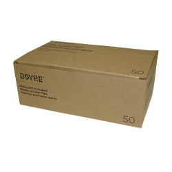 Klipsy archiwizacyjne do dokumentów 50 sztuk - opakowanie produktu